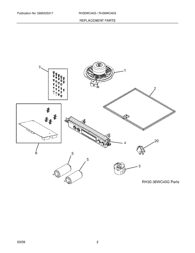 Diagram for RH36WC40GSA