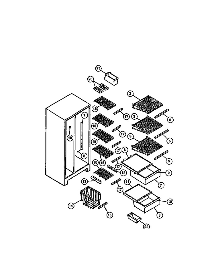 Diagram for RS22F7DU1D