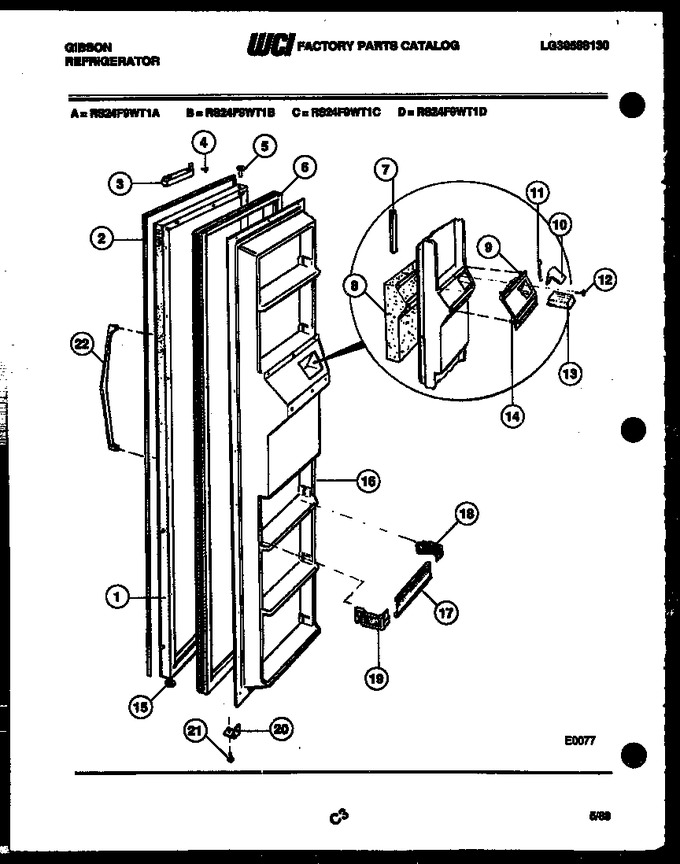 Diagram for RS24F9WT1C