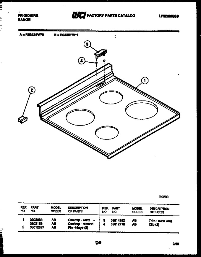Diagram for RS33BFW0