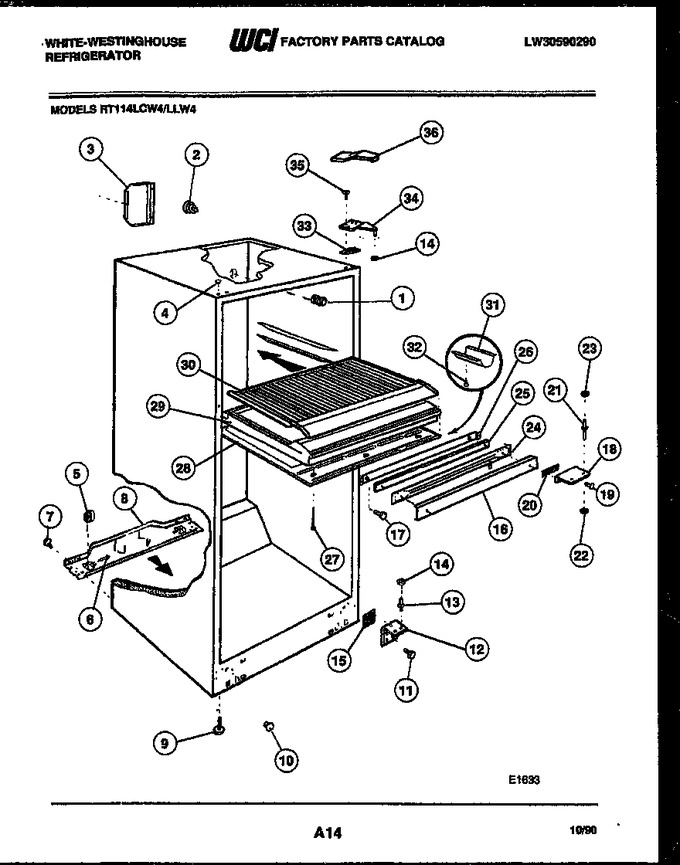 Diagram for RT114LCD4