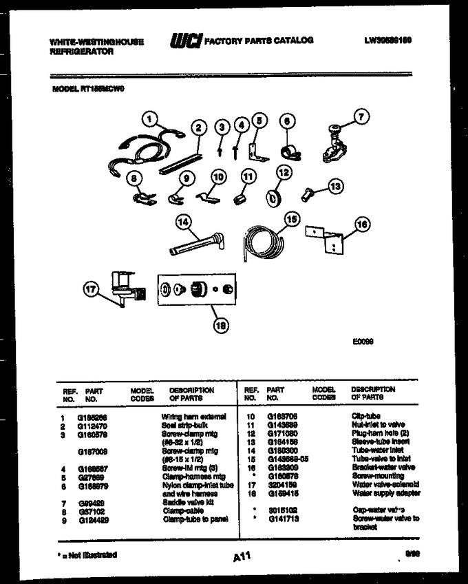 Diagram for RT155MCW0