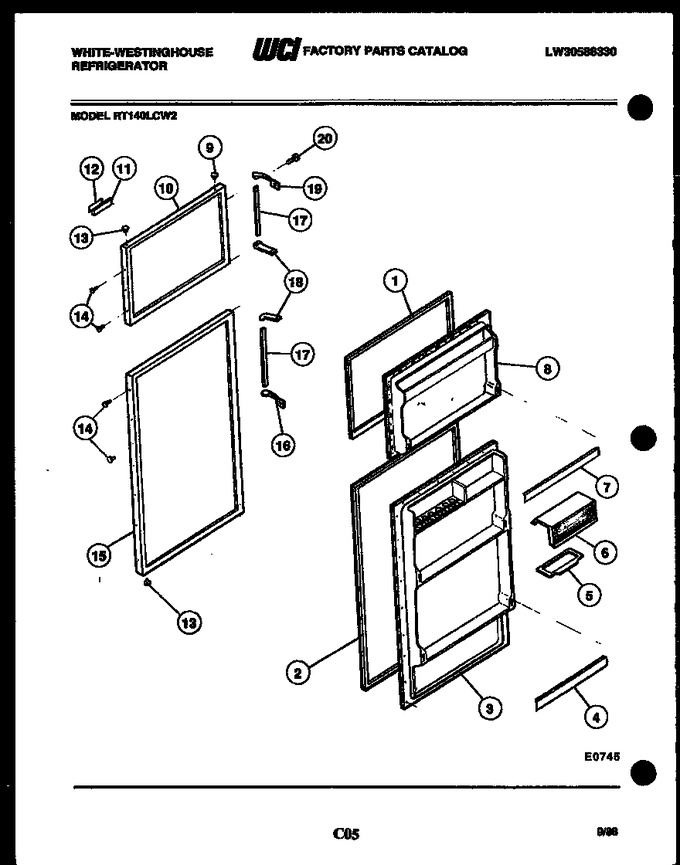 Diagram for RT163LCF1