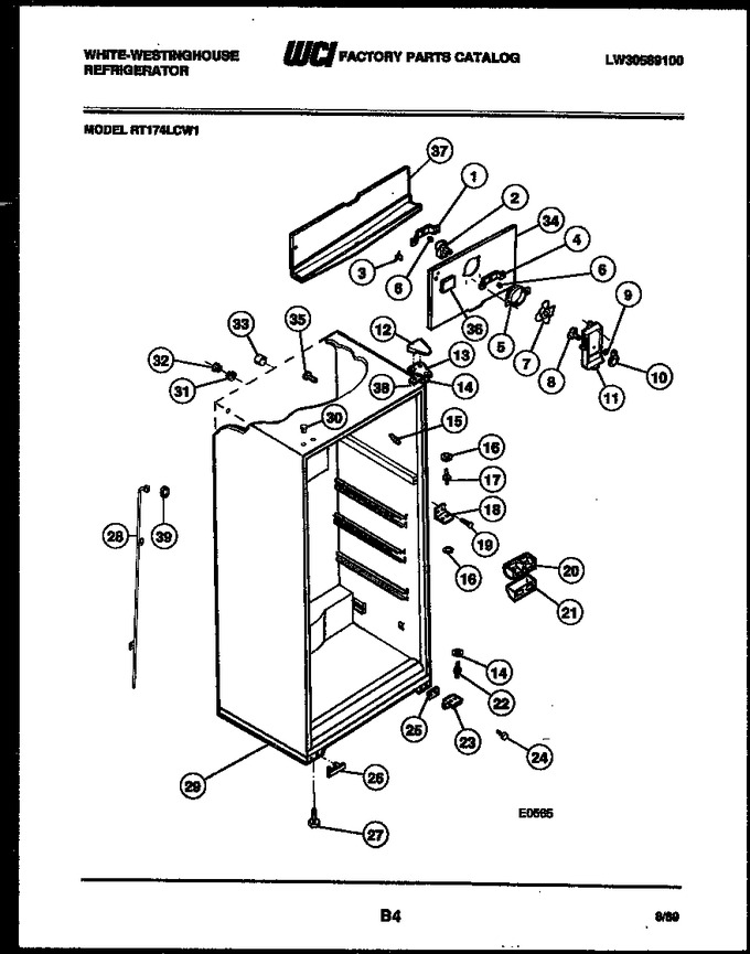 Diagram for RT174LCW1