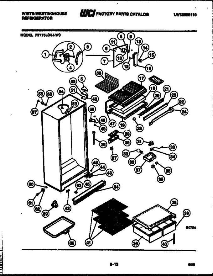 Diagram for RT175LCF0