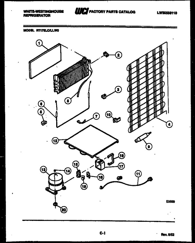 Diagram for RT175LCD0