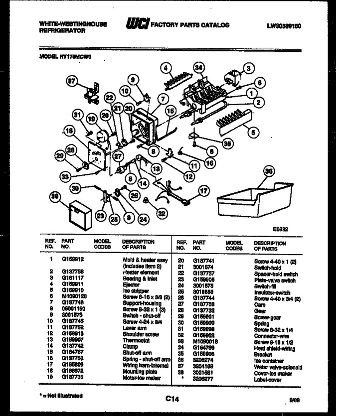Diagram for RT175MCW0