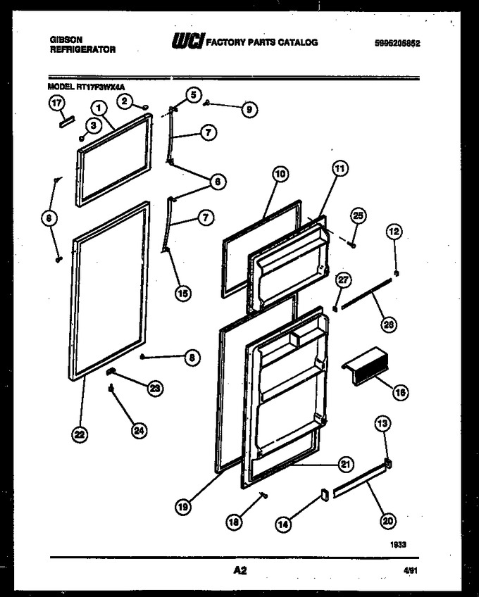 Diagram for RT17F3WX4A