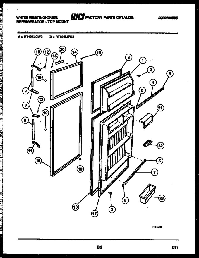 Diagram for RT194LCD3