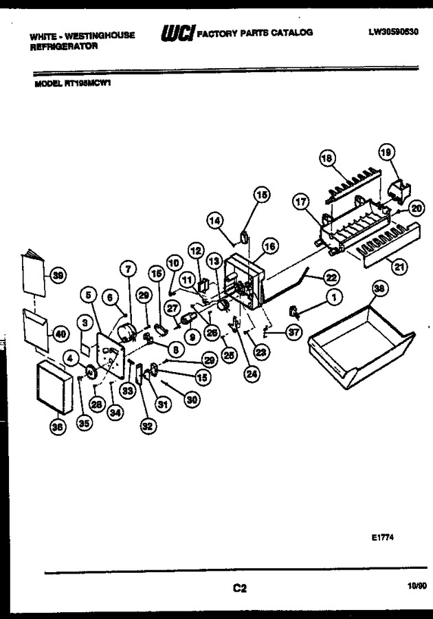 Diagram for RT195MCD1