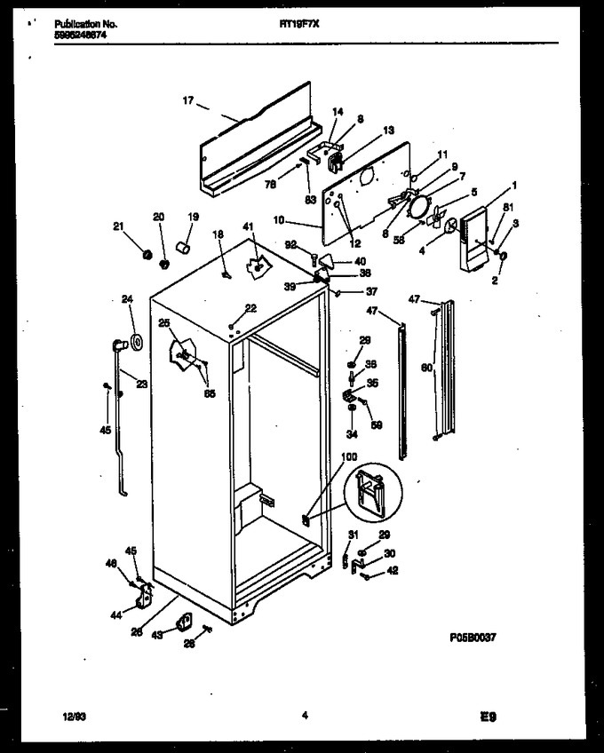 Diagram for RT19F7WX3D