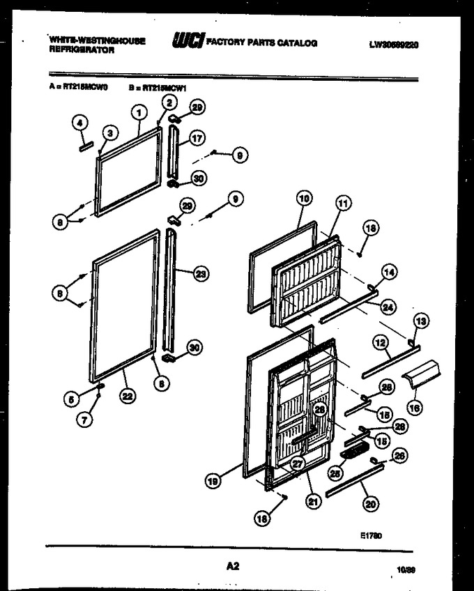 Diagram for RT215MCW1