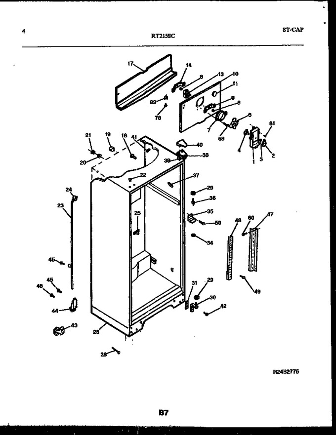 Diagram for RT215SCF0