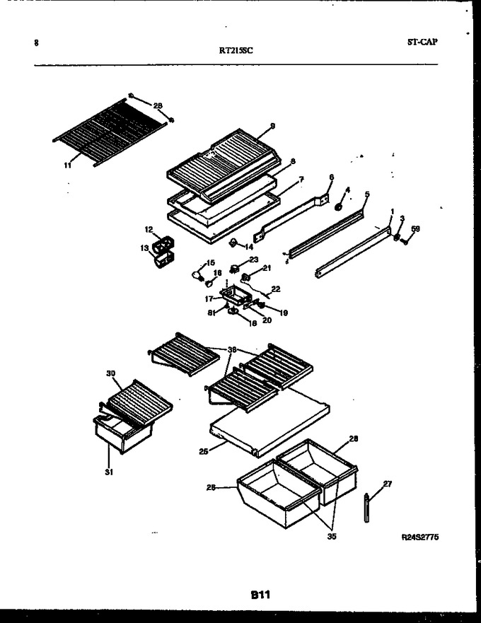 Diagram for RT215SCF0