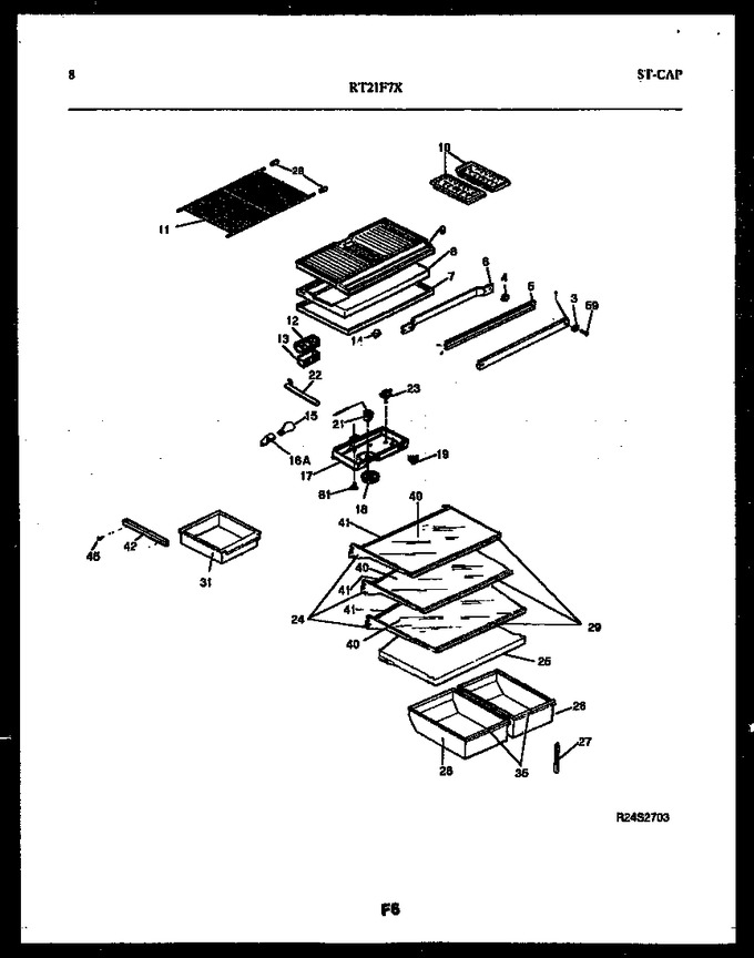 Diagram for RT21F7DX3D