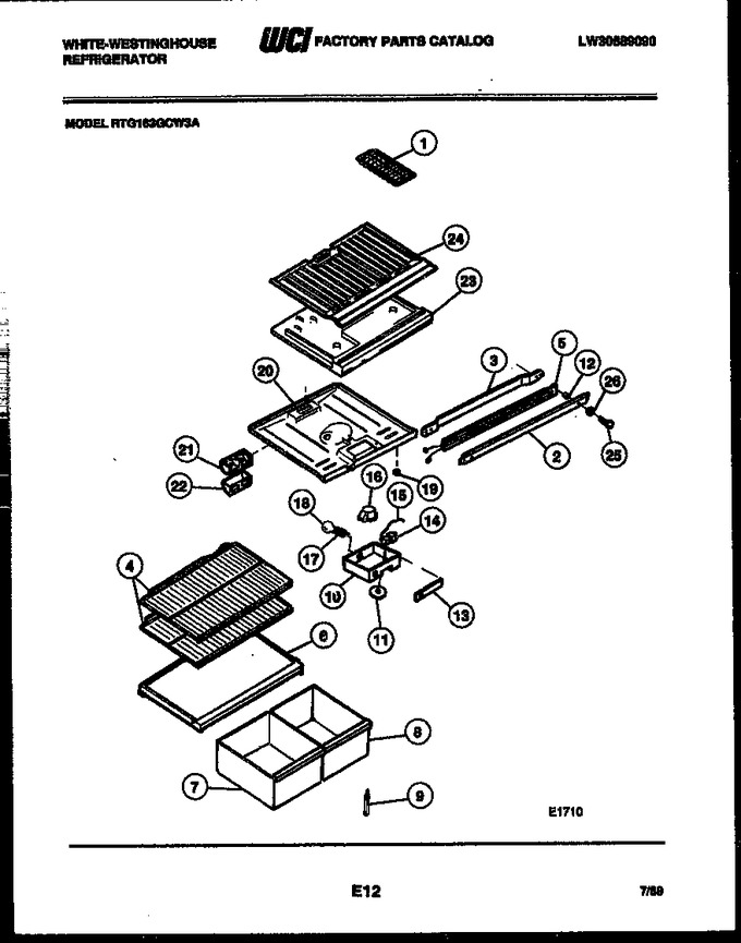 Diagram for RTG163GCF3A