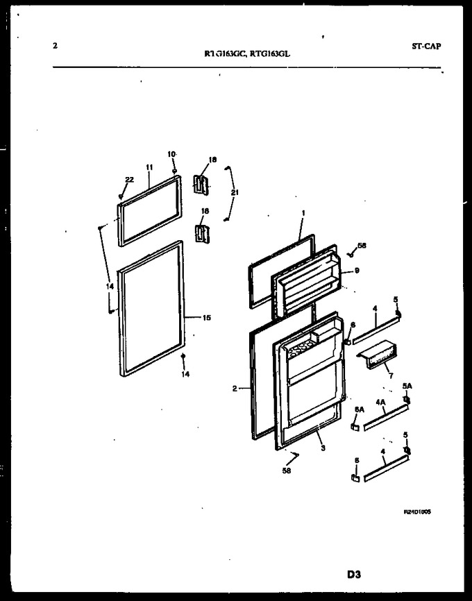 Diagram for RTG163GLD3B
