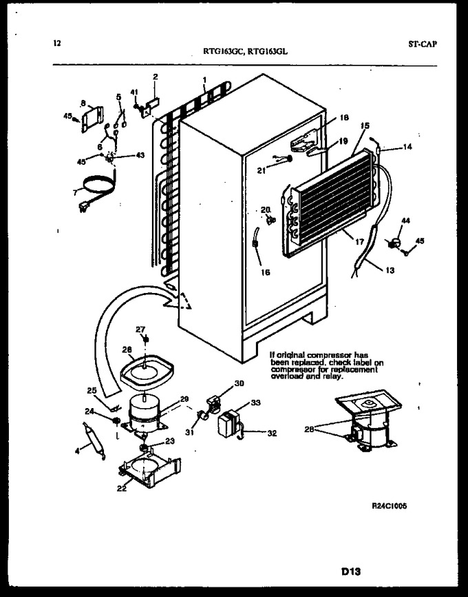 Diagram for RTG163GCW3B