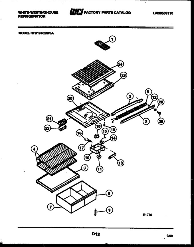 Diagram for RTG174GCH3A