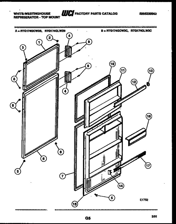 Diagram for RTG174GCW3C