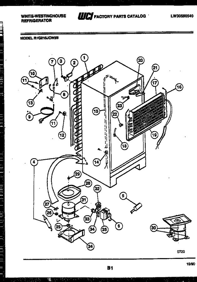 Diagram for RTG216JCW3B