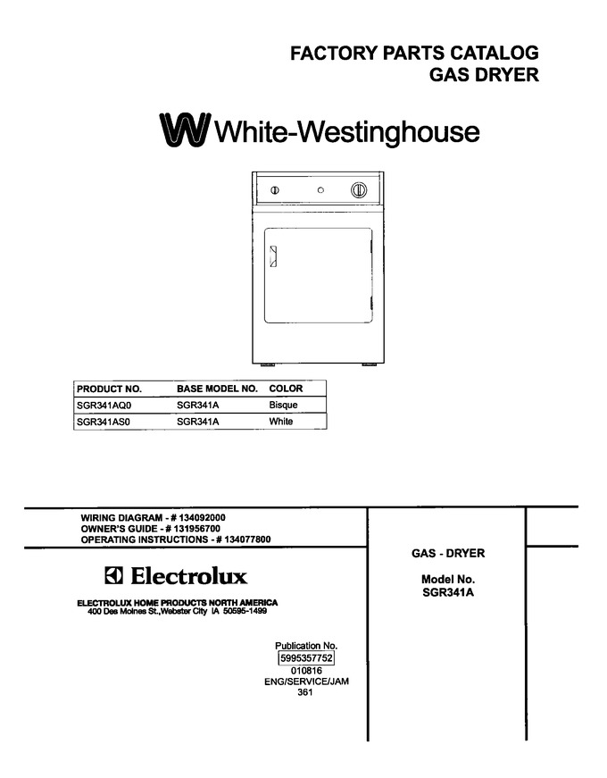 Diagram for SGR341AQ0