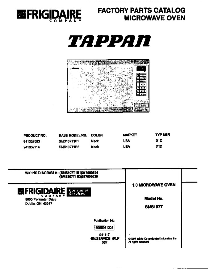 Diagram for SMS107T1B2
