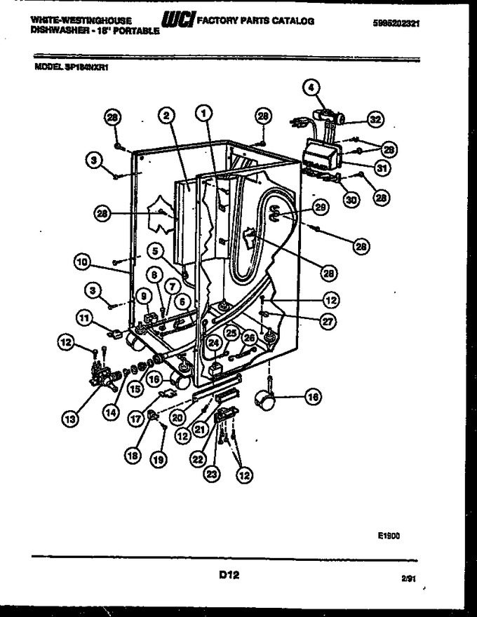 Diagram for SP184NXR1