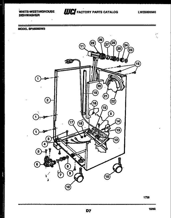 Diagram for SP560MXW3