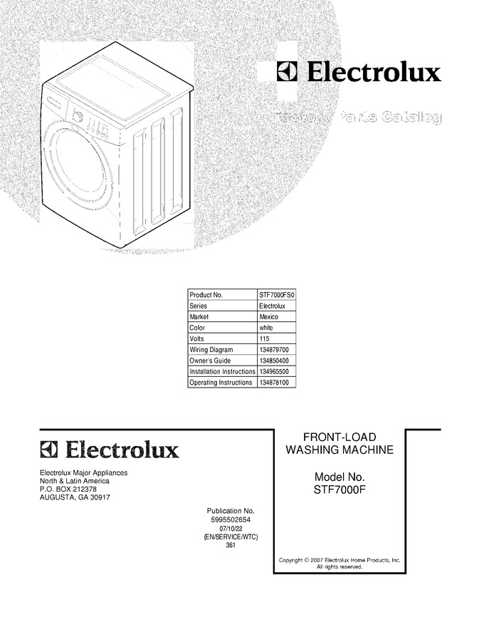 Diagram for STF7000FS0