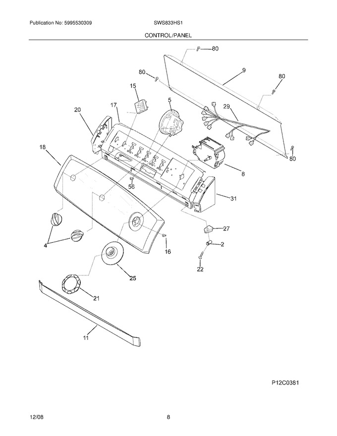 Diagram for SWS833HS1
