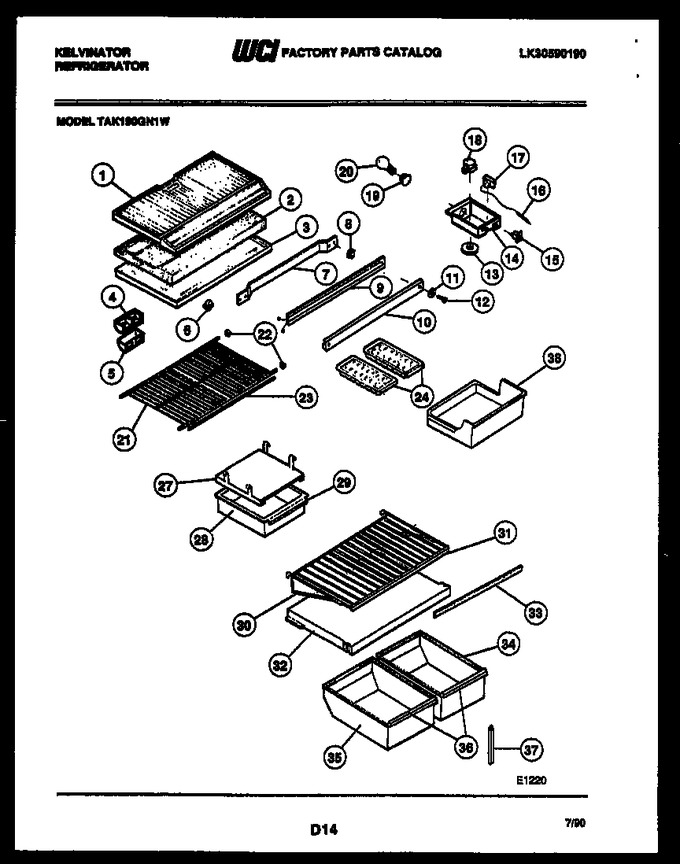 Diagram for TAK190GN1F