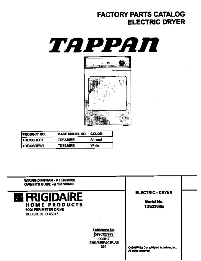 Diagram for TDE336REW1
