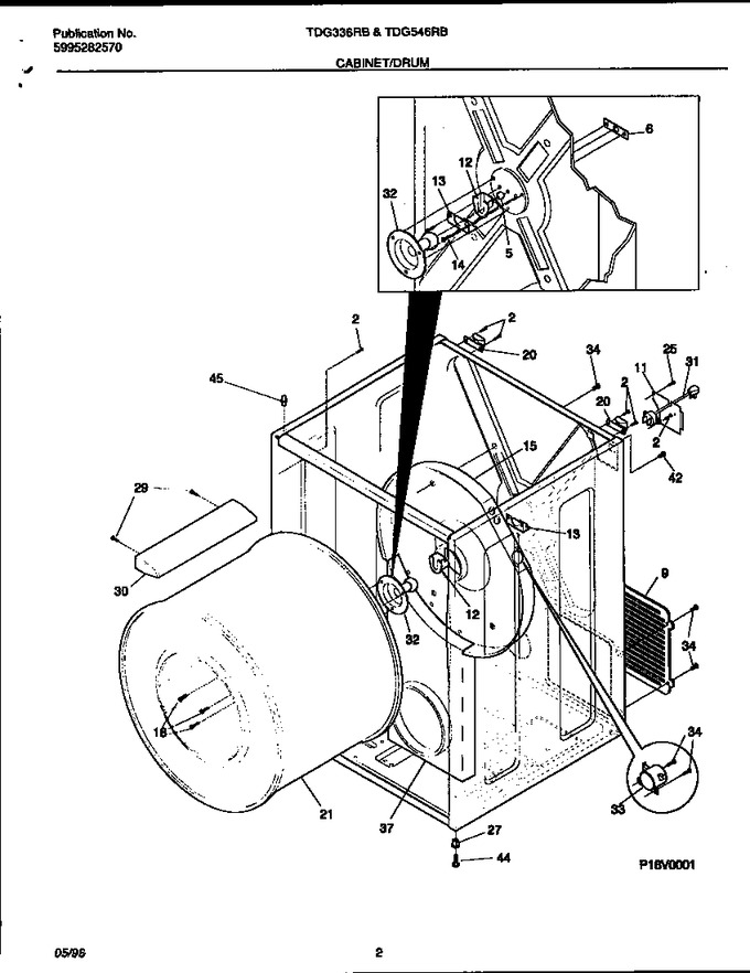 Diagram for TDG336RBW2