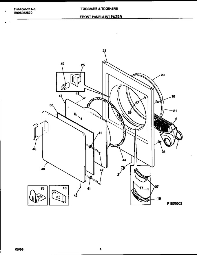 Diagram for TDG336RBW2