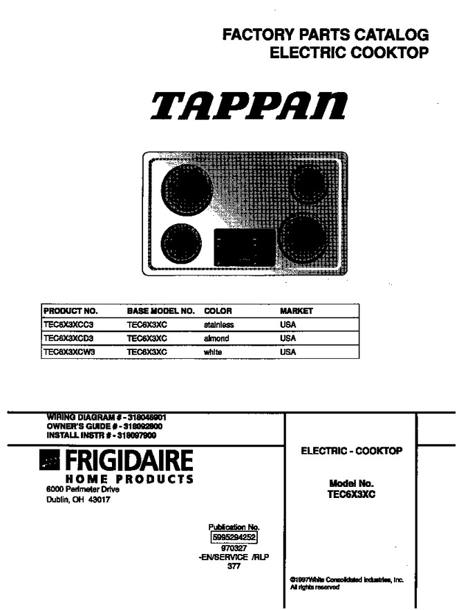 Diagram for TEC6X3XCW3