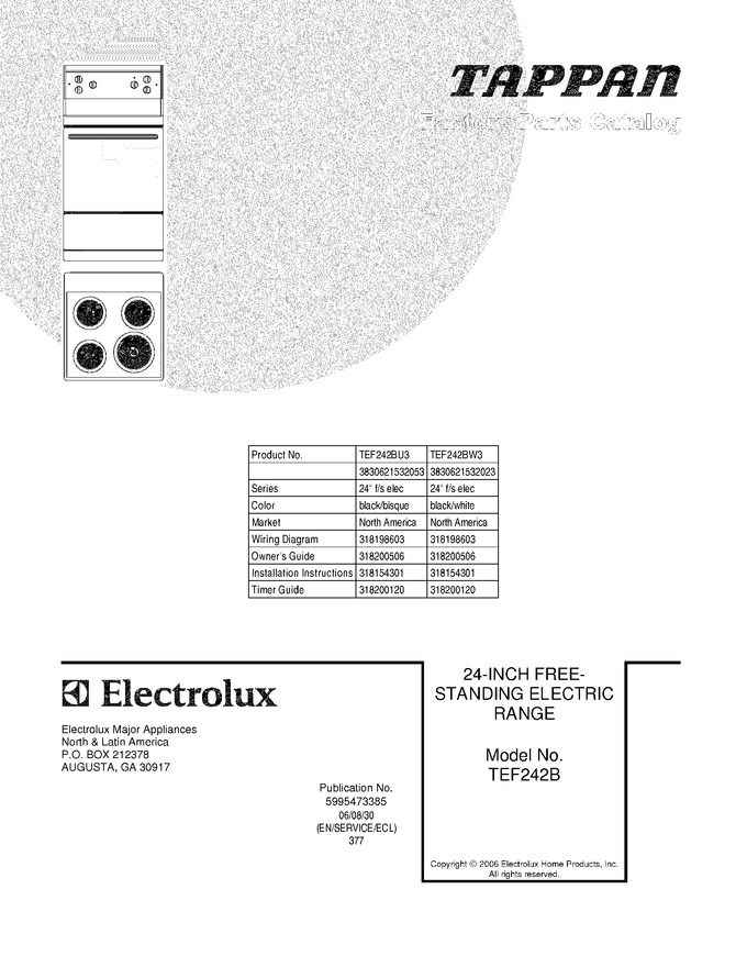 Diagram for TEF242BW3