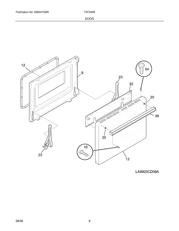 Diagram for TEF242BW3