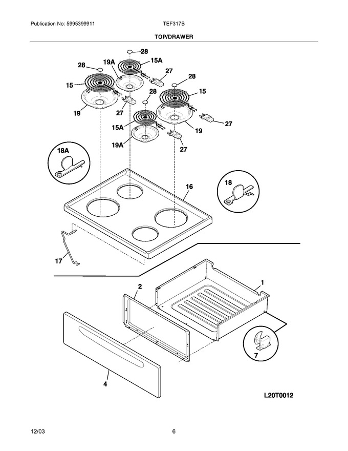 Diagram for TEF317BUB