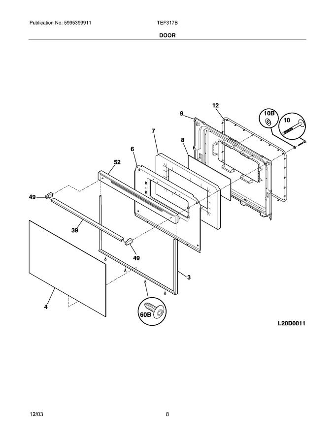 Diagram for TEF317BWB