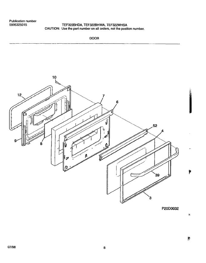 Diagram for TEF322BHWA