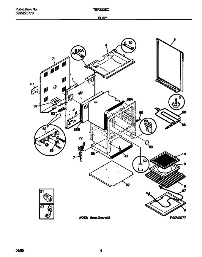 Diagram for TEF322SCDA