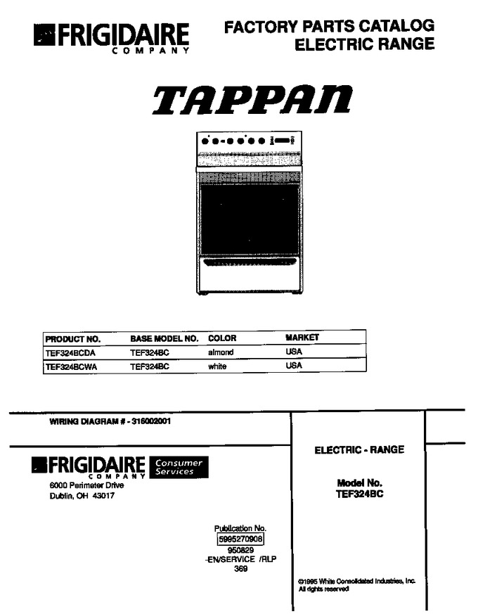 Diagram for TEF324BCWA