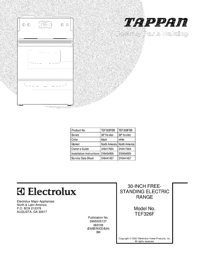 Diagram for TEF326FSB