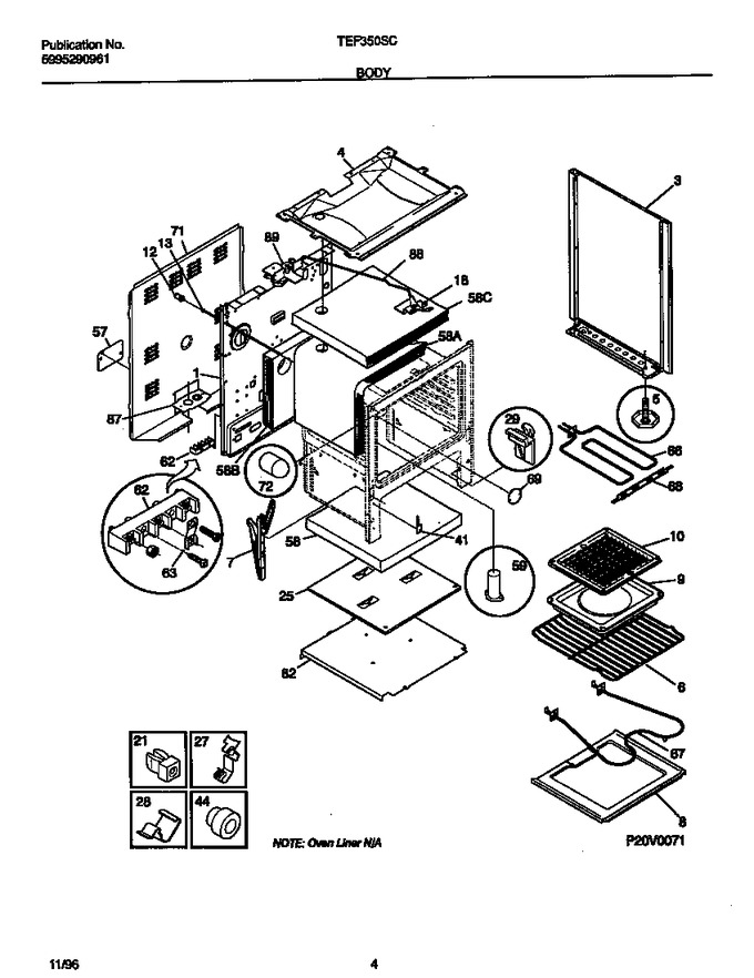 Diagram for TEF350SCDD