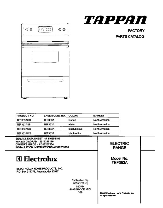 Diagram for TEF353AUB