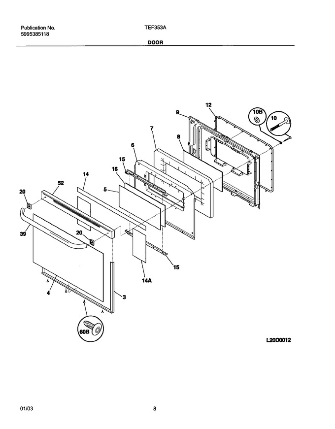 Diagram for TEF353AWD