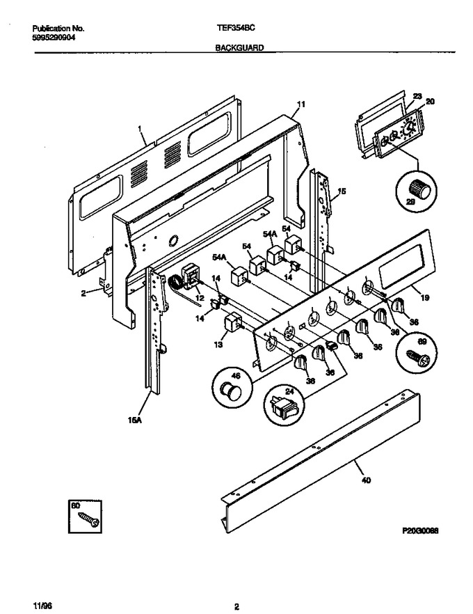 Diagram for TEF354BCWD