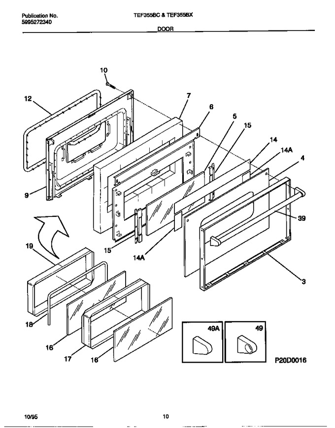 Diagram for TEF355BXWA