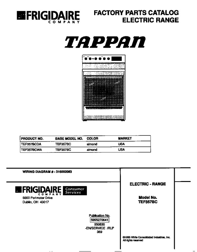 Diagram for TEF357BCWA